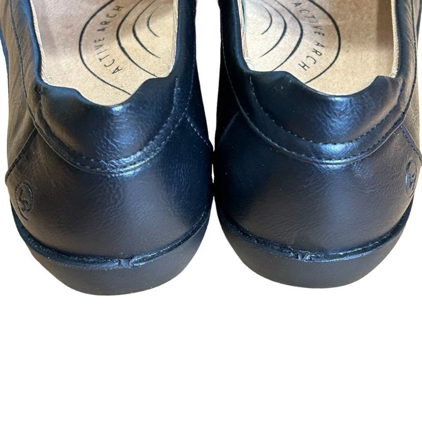 LifeStride Nina Loafer, Women's Size 8 , Black, Comfort Cushion, Leather #S3