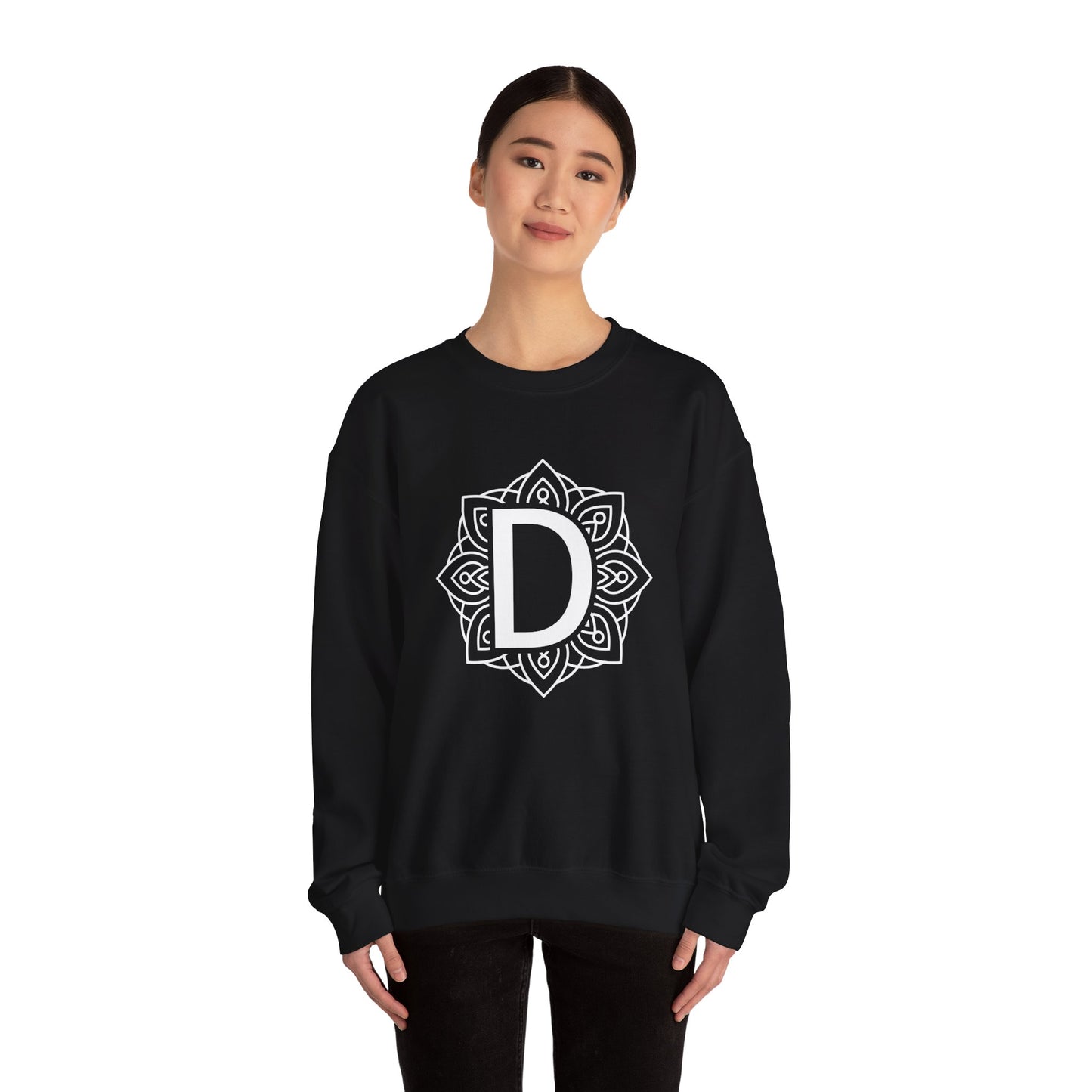 Monogram Sweatshirt "D" Unisex Crewneck