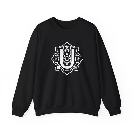 Monogram Sweatshirt "U" Unisex Crewneck