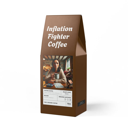 Inflation Fighter Coffee Blend (Medium Roast) Offering Lowest Price Coffee To Fight Inflation