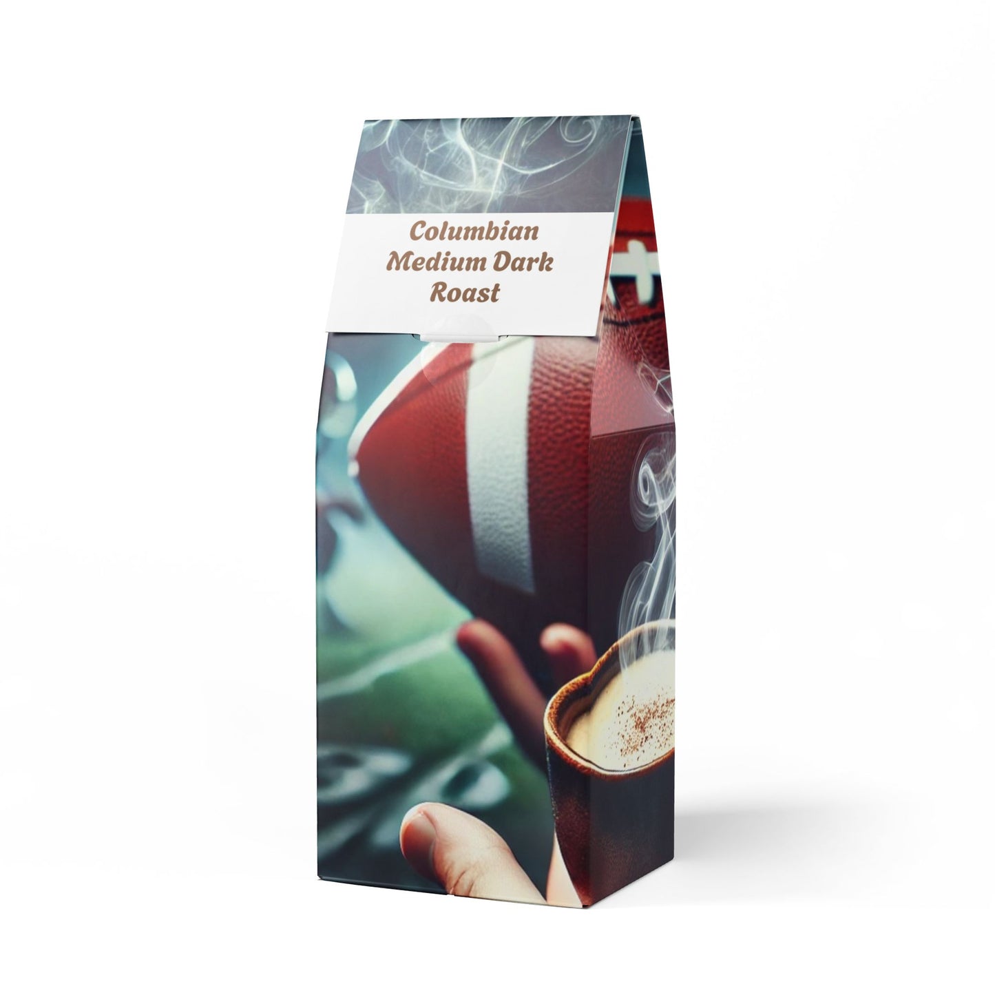 Touchdown Coffee Blend Medium-Dark Roast, Temperature at Game Time, College, NFL, High School Football