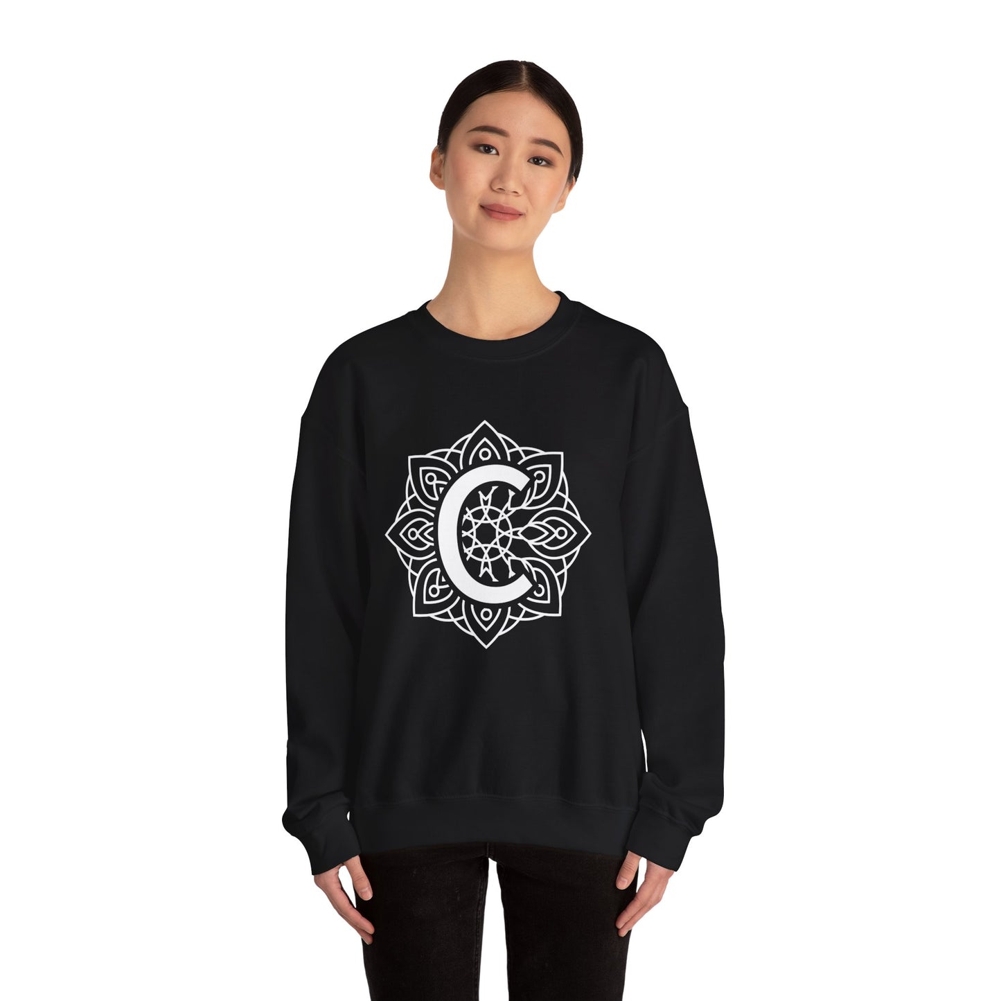 Monogram Sweatshirt "C" Unisex Crewneck -