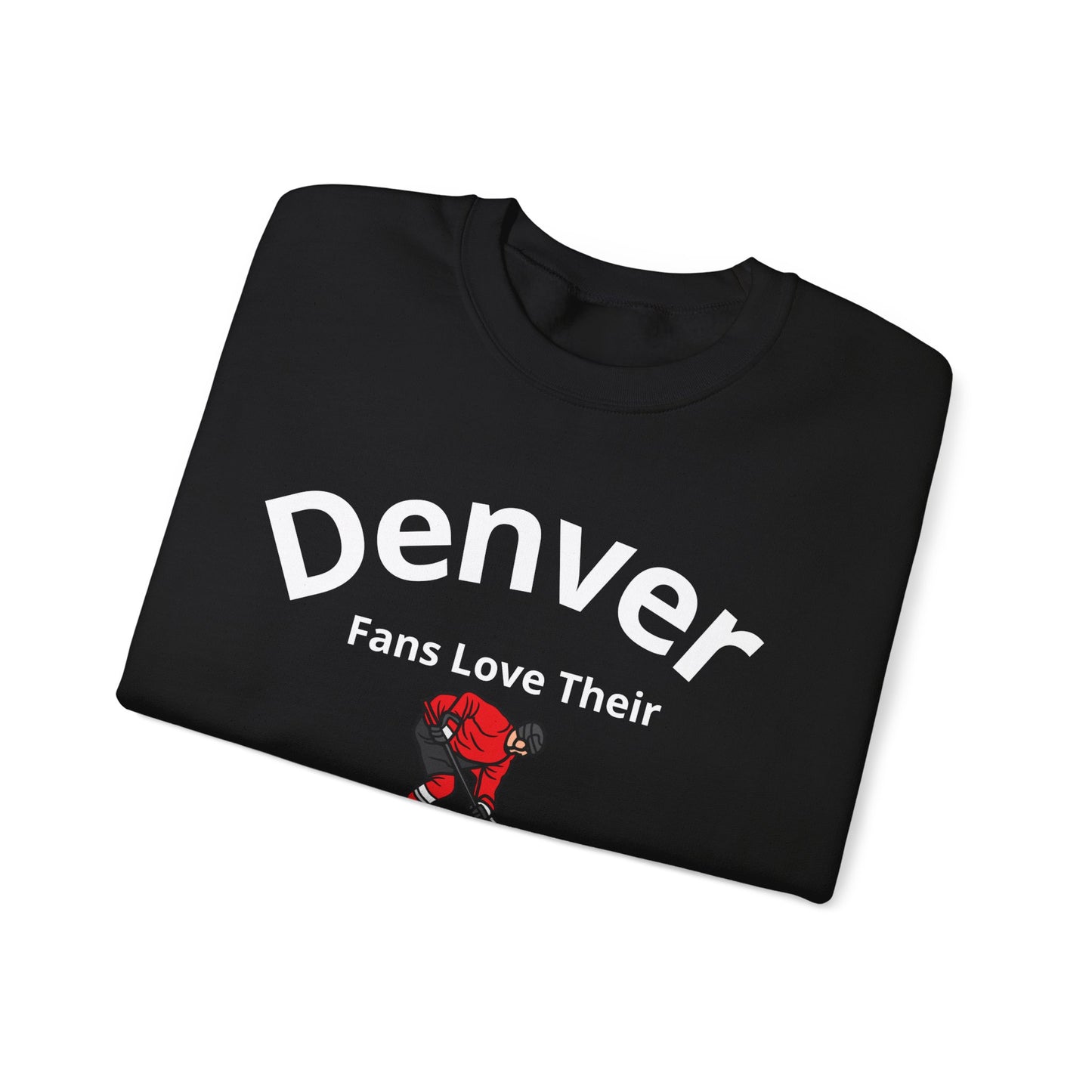 Denver Hockey Fan Sweatshirt -Unisex Heavy Blend™ Crewneck