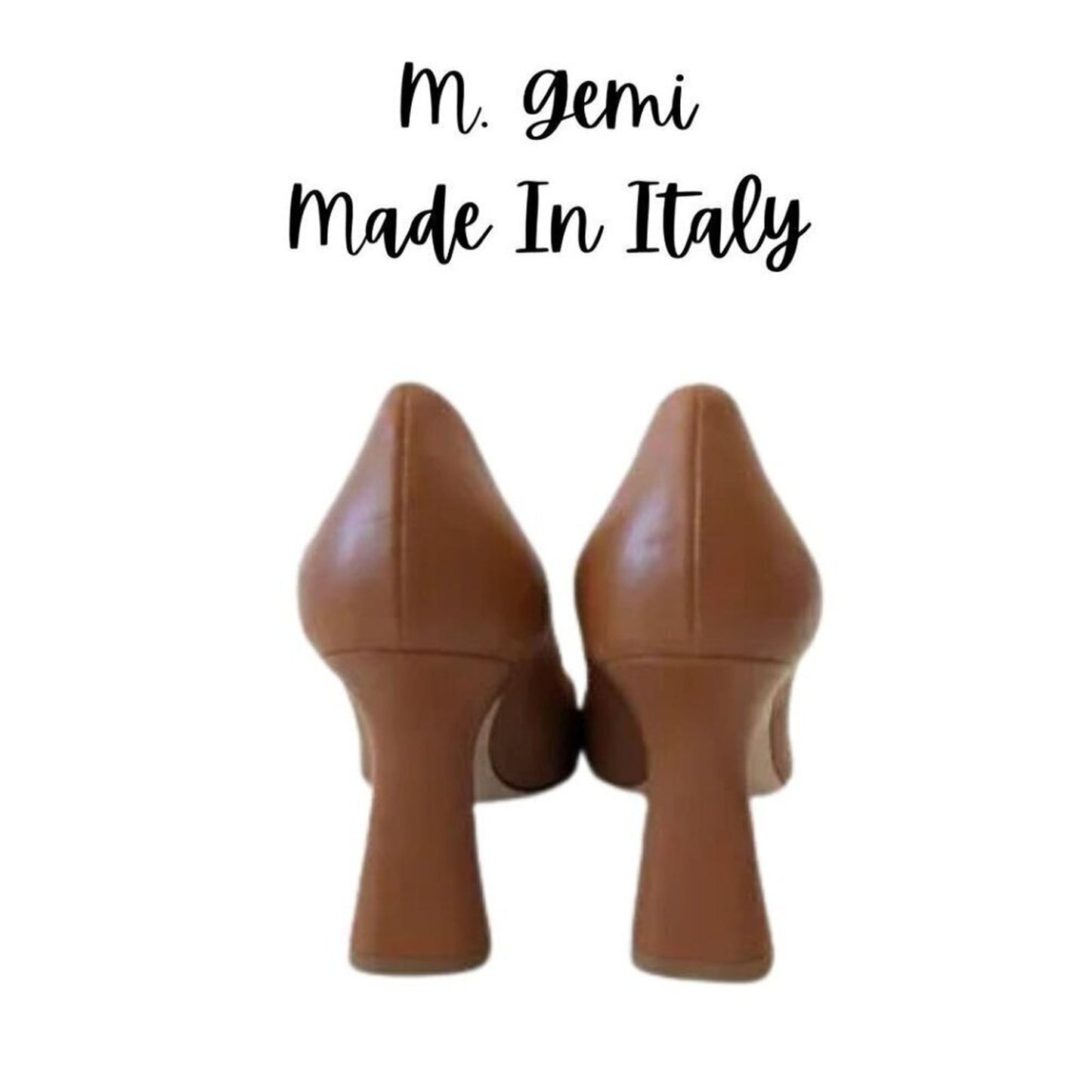 M. Gemi Marlena Heels Brown 36.5 US Size 6 Pumps Career Cocktail Evening #S3