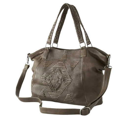 Day & Mood Lara Satchel - Purse, Super Soft Leather Western Cowgirl