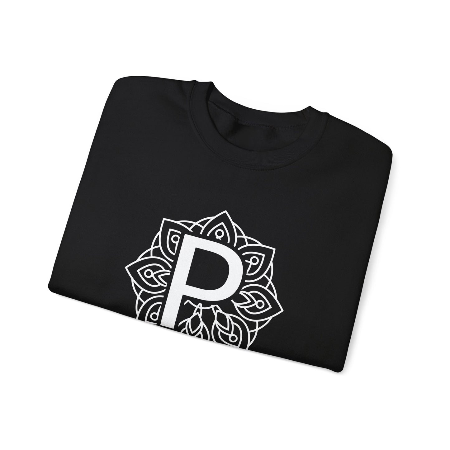 Monogram Sweatshirt "P" Unisex Crewneck -