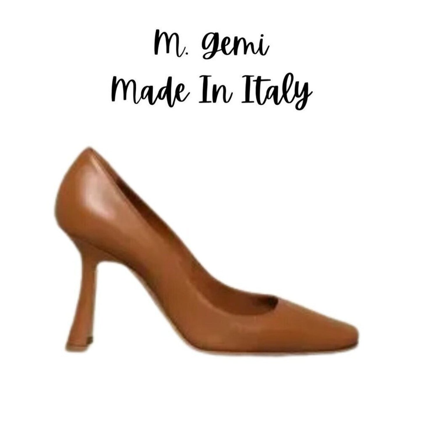 M. Gemi Marlena Heels Brown 36.5 US Size 6 Pumps Career Cocktail Evening #S3